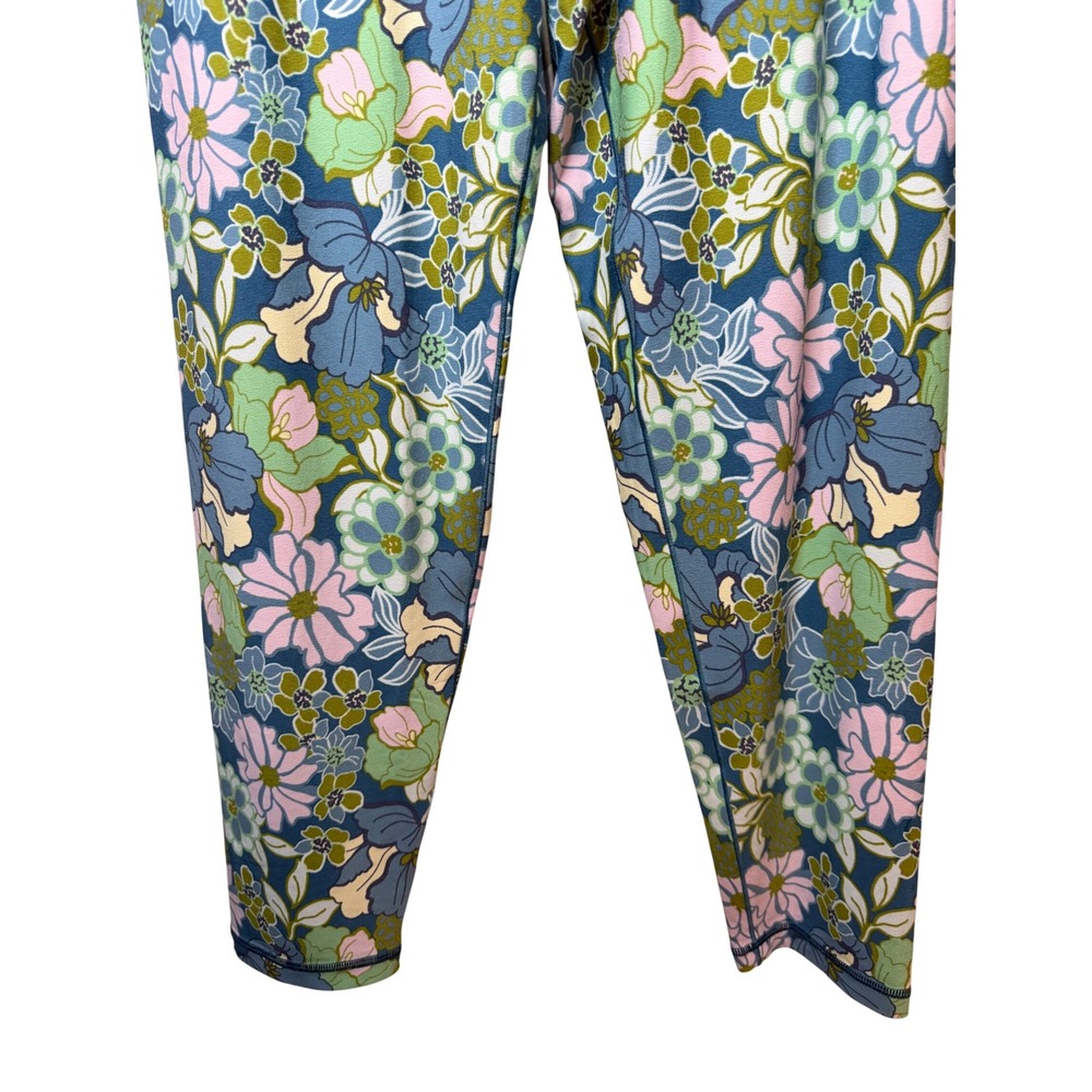 OFFLINE by Aerie Real Me High Rise Crossover 7/8 Floral Leggings XL Activewear - Picture 2 of 5